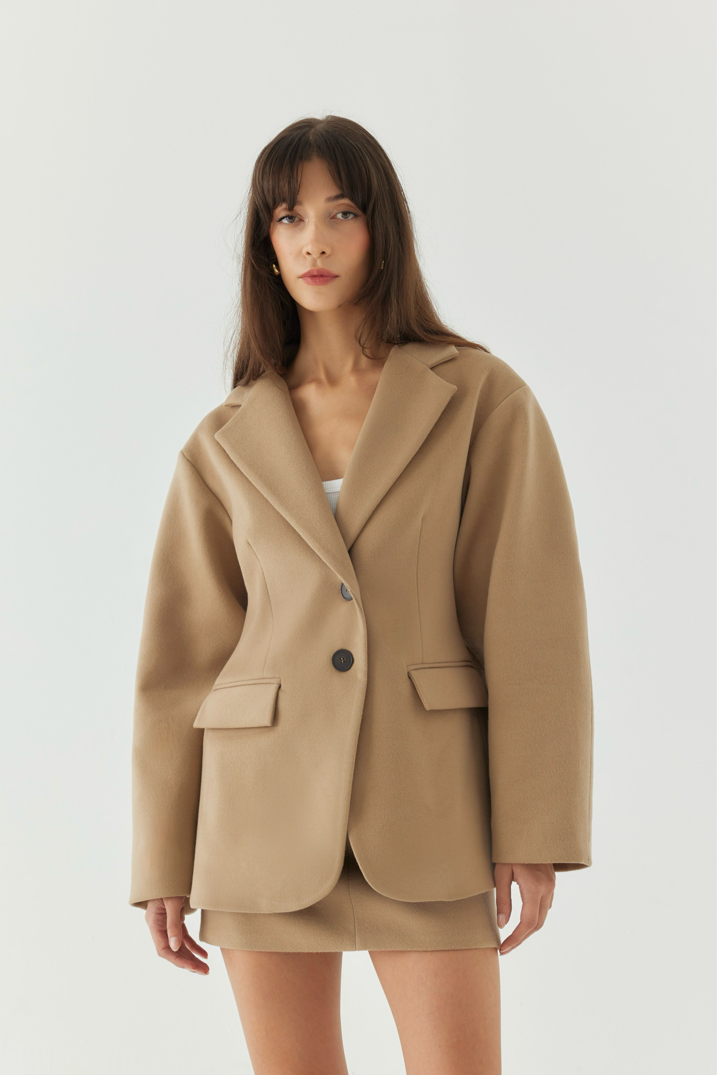 Sculptured Wool Jacket