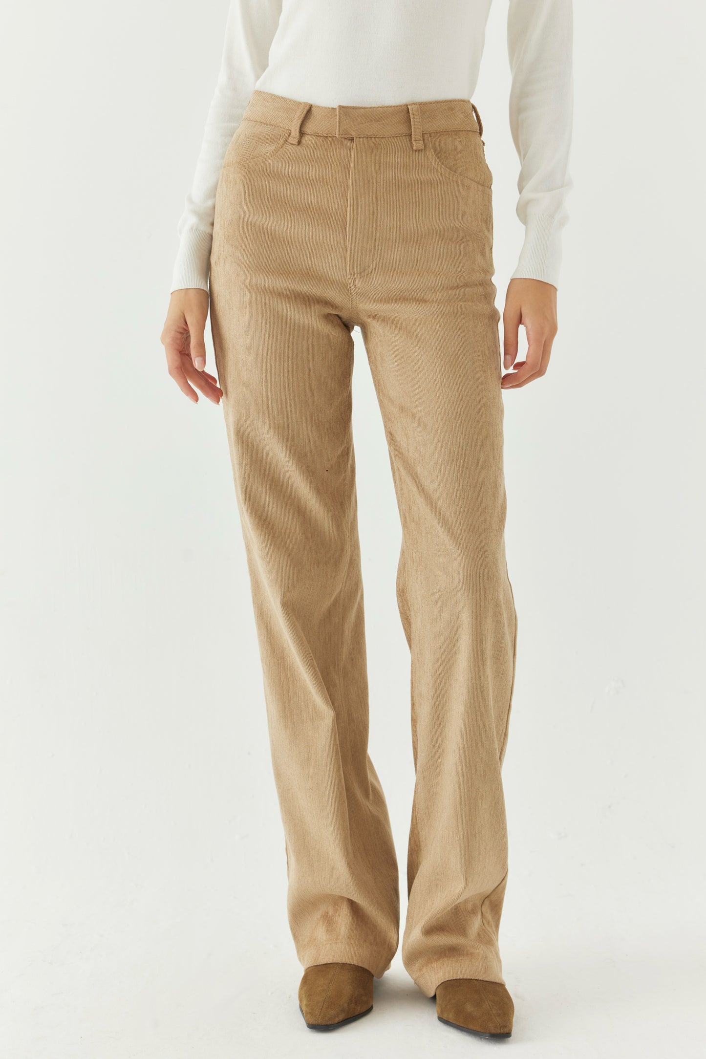 Oat Velvet Pants