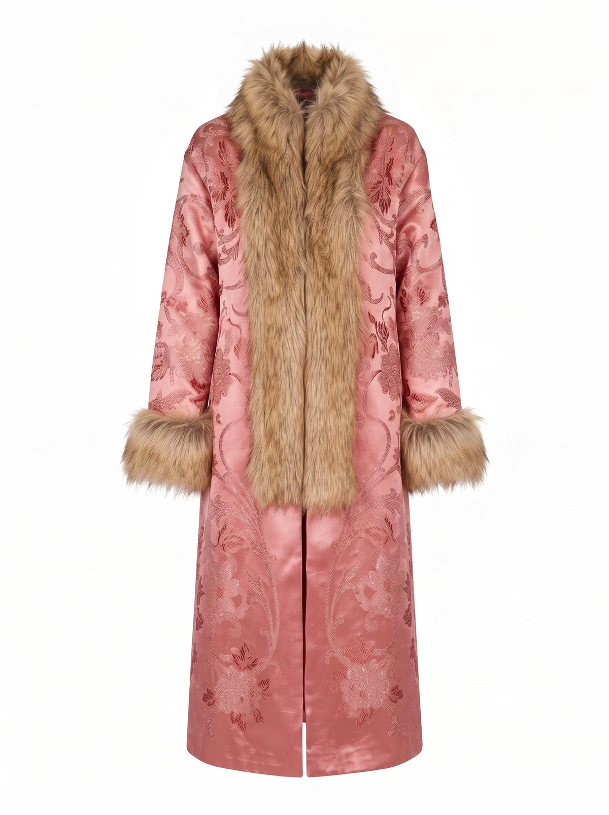 Pink Mongolian Faux Fur