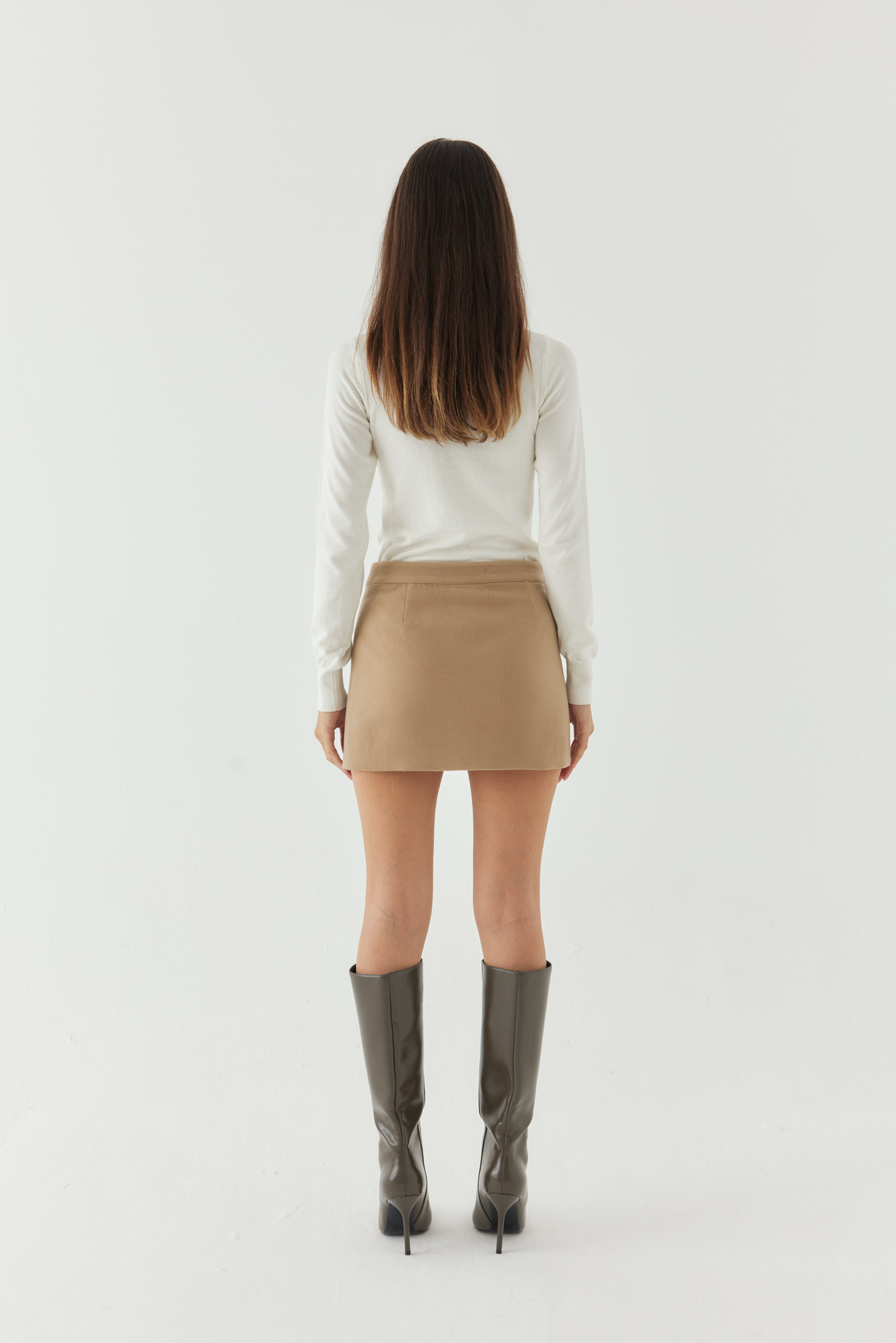 The Tailored Mini Skirt