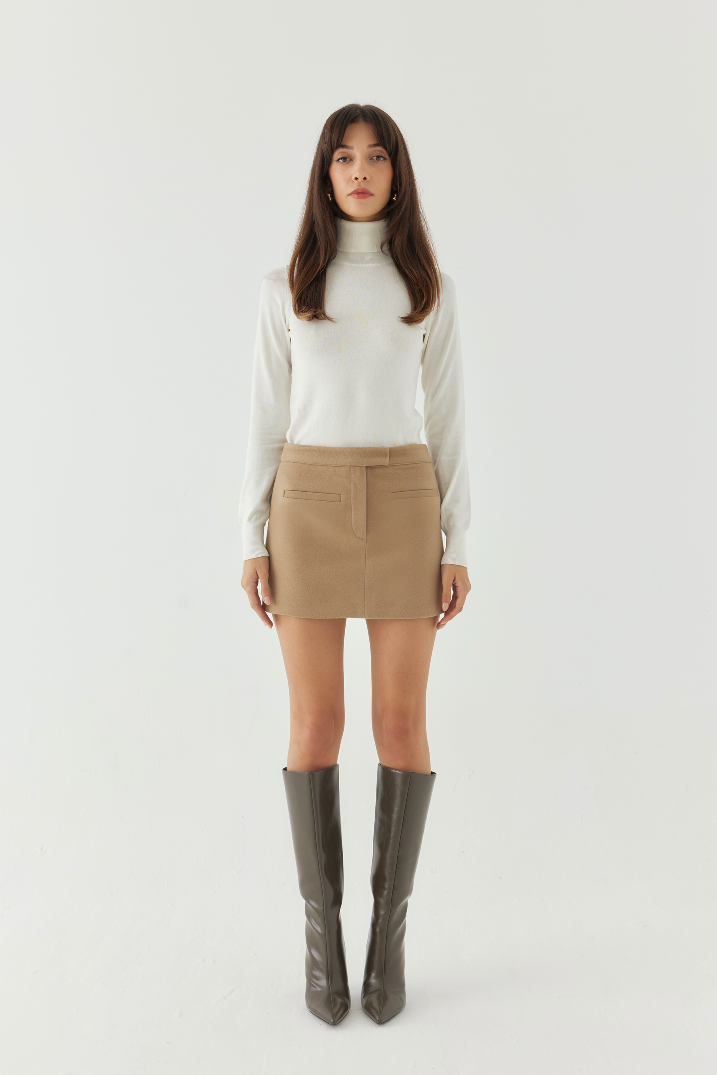 The Tailored Mini Skirt