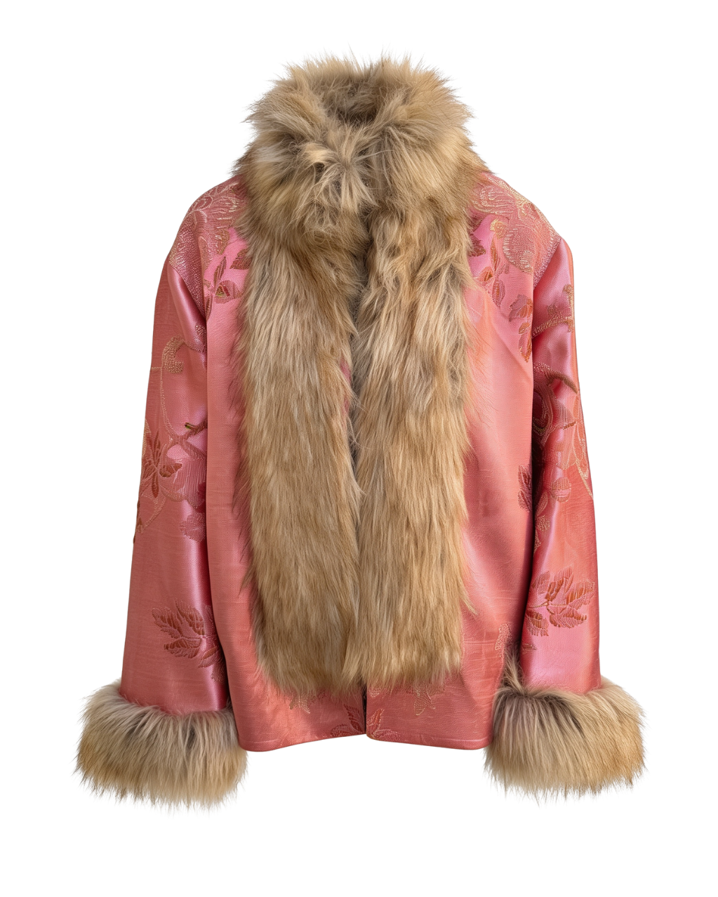 Pink Mongolian Faux Fur