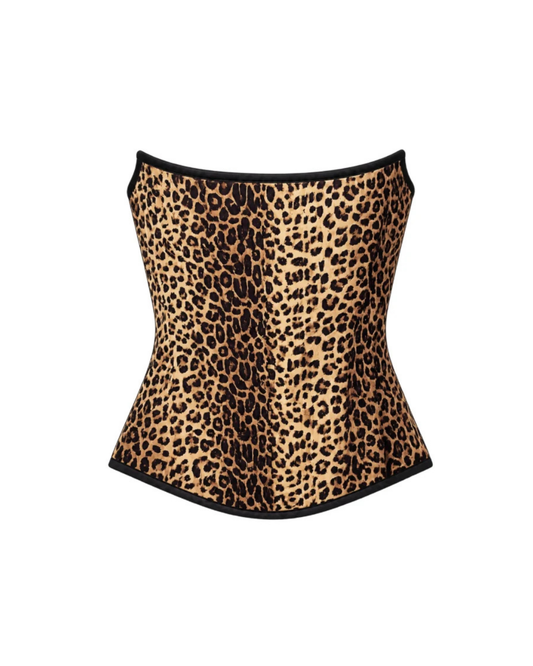 Leopard Sculpt Corset